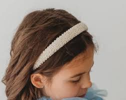 White Pearl Headband,heirloom Baptism Gift,first Communion,family Heirloom,  Fancy Beaded Headband,flower Girl Hair Accessories, White Pearls