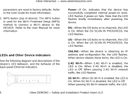 Ddw36c Wireless Cable Modem User Manual Ubee Interactive