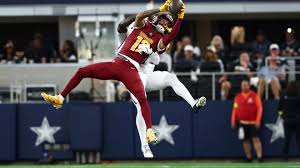 Treylon Burks in action on the field