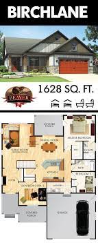 The Birchlane Is A Spacious Bungalow With 9 Foot High Ceilings And A Soaring Cathedral Ceiling In New House Plans Beaver Homes And Cottages Dream House Plans