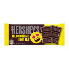 Hershey S Milk Chocolate Emoji Bars Fast Delivery In 2021 Hershey Chocolate Bar Hersheys Chocolate Milk