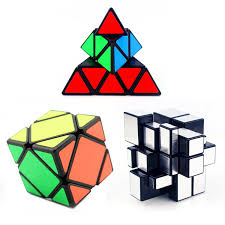Maybe you would like to learn more about one of these? Silver Mirror 3 Packed Shengshou 3x3 Pyraminx Skewb Magic Cube Puzzle Set By Toys Toys Games Puzzles Urbytus Com