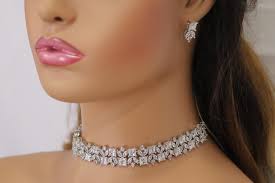 Jeweled Initial Necklace