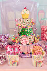 Wether you love the board game or just love candy, these great diy decorations are a must have at your next candy themed party. Kara S Party Ideas Candyland Birthday Party Kara S Party Ideas