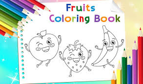 Download Download Fruits Coloring Book Food Drawing Book For Kids Free For Android Fruits Coloring Book Food Drawing Book For Kids Apk Download Steprimo Com
