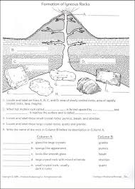 Rock Cycle Worksheet Answers Free Rocks And Minerals Worksheets In 2020 Earth Science Lessons Earth Science Middle School Science Worksheets