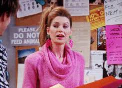 She played ross' and chandler's old college crushes. Friends Show Amis Ami Gif Find On Gifer
