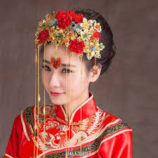 Traditional Chinese Bridal Headdress Chinavtour Blog Traditional Chinese Wedding Bridal Headdress Headpiece Diy