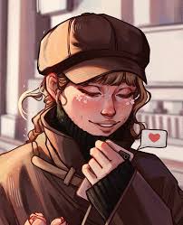 as promised, close-ups of Olivia and Tristan, illustrated for "Words like  Feathers" by Marie Weis 🌼✨️ I've had the opportunity to work with my  lovely friend @mariesliteratur again this year, and I