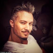 Model Dominic van Bunnens played Phillip Schofield's bum double in Text  Santa ad