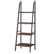 Wooden ladder shelf a frame. Costway Ladder Shelf 4 Tier Bookcase Metal Frame Bookshelf Storage See Details Overstock 31784572