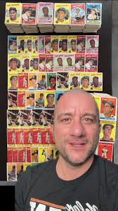 Insane collection of 1958 and 1959 HOF Baseball Cards found #thehobby  #whodoyoucollect #sportscards #cardcollector #vintagecards