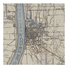 Claim a country by adding the most maps. Vintage Map Of Baton Rouge Louisiana 1906 Poster Zazzle Com Vintage Map Baton Rouge Louisiana Baton Rouge