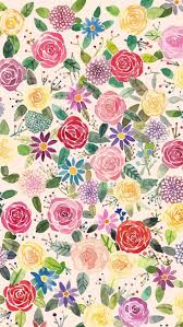 Which is the best desktop wallpaper for flowers? Pin By Pia B On Wallpapers With Images Wallpaper Backgrounds Flower Wallpaper Floral Waterc Vintage Flowers Wallpaper Flowery Wallpaper Flower Wallpaper