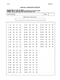 Soalan, nota, bahan rujukan penting semua subjek. Kertas Objektif Omr Skmp 2013 2 Pdf Pdf