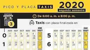 Pico y placa taxis en medellín hoy sábado, 14 de agosto de 2021 se restringe la circulación de vehículos taxis según el último dígito del número de la placamedellín / hoy sábado 14/8/2021. Rota El Pico Y Placa Para Taxis En Medellin Asi Queda A Partir Del Lunes 3 De Agosto Somosfan Com