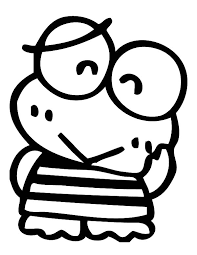 Keroppi coloring pages free to print 158 best sanrio images in 2018 is related to coloring pages. Keroppi Daydreaming Coloring Pages Kids Play Color