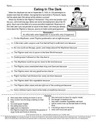 Thanksgiving Worksheet Cause And Effect The Mailbox Reading Comprehension Worksheets Comprehension Worksheets Thanksgiving Reading Comprehension