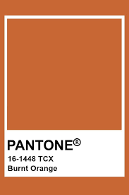 Pantone Burnt Orange Pantone Red Pantone Orange Pantone Tcx