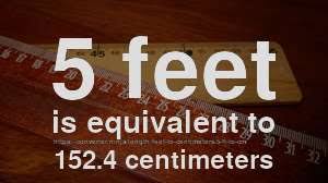 Use this calculator to find out how much is 157.5 cm in ft and in. 5 Ft To Cm How Long Is 5 Feet In Centimeters Convert