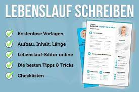 Gratis vorlage, tipps und beispiele. Lebenslauf Vorlagen Online Editor 25 Tipps Lebenslauf Bewerbung Lebenslauf Vorlage Lebenslauf Schreiben