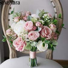 Check spelling or type a new query. Sexemara Ramo De Flores Novia Pink Beach Wedding Flowers Bridal Bouquets Vintage Wedding Decoration Artificial Wedding Bouquets Wedding Bouquets Aliexpress