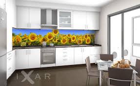Die Sonnenblumenplantage Kuchentapete Kuchenprodukte Kuche