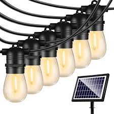 Special financing offers · free shipping many items 48ft Solar String Lights Outdoor Shatterproof Vintage Edison Bulbs 4 Light Mode Weatherproof Strand Led String Lights Solar Patio Lights For Backyard Patio Porch Cafe Amazon Com