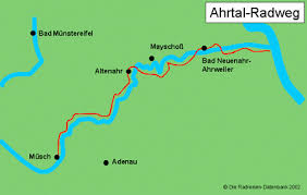 Klicken sie hier, um weinmarkt der ahr in ahrweiler auf der karte anzuzeigen. Ahrtalradweg Alle Radwege In Rheinland Pfalz Bei Www Fahrradreisen De