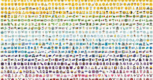 All the emojis in the world. Every Emoji Ever On One Poster Earthly Mission