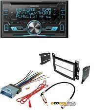 Answer unfortunately this radio will not be able to fit in your jeep. Kenwood Double Din Cd Bluetooth Siriusxm Car Stereo Replaced Dpx502bt Car Stereo Radio Dash Installation Trim Double 2 Din Bezel Kit W Wiring Harness Walmart Com Walmart Com