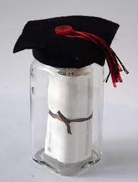 Graduation Cap Gift Jar Hgtv Design Blog Design Happens Gift Jar Graduation Crafts Graduation Party Gifts