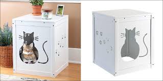 This free plans show how to make a stylish wooden cabinet that's perfect for any room. 10 Ideas For Hiding Your Cat Litter Box