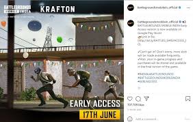 Currently bgmi early access is open for some players on android and ios. Bgmi Early Access Battlegrounds Mobile India Apk Obb Download