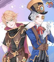 Very cool and most favourite moba wallpaper such as mobile legends, aov, lol, etc. A E S O P No Instagram Skin Swap With My Two Boiss ã¥ ã¥ Mglmlbb Mlbbmgl Mlbbfanart Mlb Animasi Desain Karakter Game Gadis Animasi