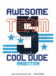 Download 5,143 t shirt print free vectors. Argentina Cool Dude T Shirt Print Poster Vector Illustration New T Shirt Design Boys Prints Tshirt Print