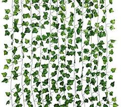 Amazon Com Dedoot Ivy Garland 12 Pack 79 Inch Each Green Fake Ivy Garland Vine Hanging Artificial Iv In 2020 Cute Bedroom Decor Greenery Wall Decor Fake Leaf Decor