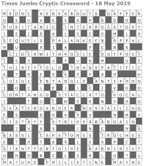 Maybe you would like to learn more about one of these? Times Jumbo Cryptic Crossword 1382 Lucian Poll S Web Ramblings