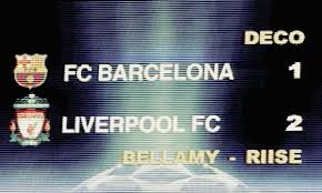 A lot of uncertainty surrounds the second leg of the uefa. Missing Men Barcelona 2007 Liverpool Fc
