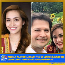 Angela Alarcon graduates cum laude and succeeds in showbiz