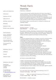 Our engineering resume template for word can help you polish this section to make it the best it can be. Electrician Cv Sample The Electrician Diagnoses Malfunctioning Systems Apparatus And Components