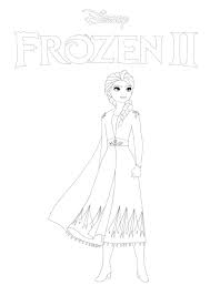 When frozen 2 film came out, everyone got excited again about watch for more free frozen 2 & frozen printables in the future. Frozen 2 Elsa Coloring Page Free Frozen Ii Coloring Pictures Coloring1 Com