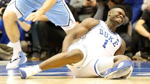 11 west virginia on gonzaga's jalen suggs suffers left ankle injury against west virginia. One Bad Zion Williamson Step Leads To One Bad Night For Duke