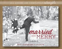 Photo Holiday Christmas Card Married Christmas Wedding Thank You Printable Wedding Thank You Cards Wedding Thank You Wedding