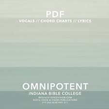 i will dwell omnipotent lyric chord chart pdfs voice