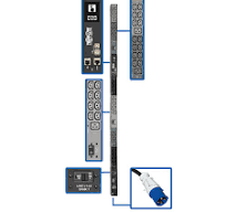 3-Phase Monitored PDU, 208/240V, 42x C13, 6x C19 Outlets, 10 ...