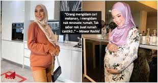 Aku sedih… aku dah tak pakai dah tudung. Hamil Lapan Bulan Mawar Rashid Mengidam Renovate Rumah