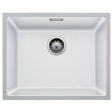 Maybe you would like to learn more about one of these? Blanco Subline 500 If Steel Frame White Silgranit Sink Kitchen Sinks Taps