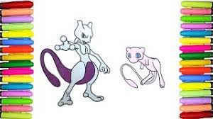 Maybe you would like to learn more about one of these? Pokemon Coloring Pages Mewtwo And Mew Youtube