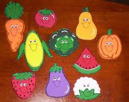 15 different fruits and vegetables craft ideas for kids with